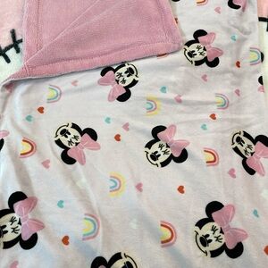 minnie mouse kids blanket 30x40